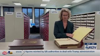 Gregg County clerk discusses preservation of 150-year-old book of deeds