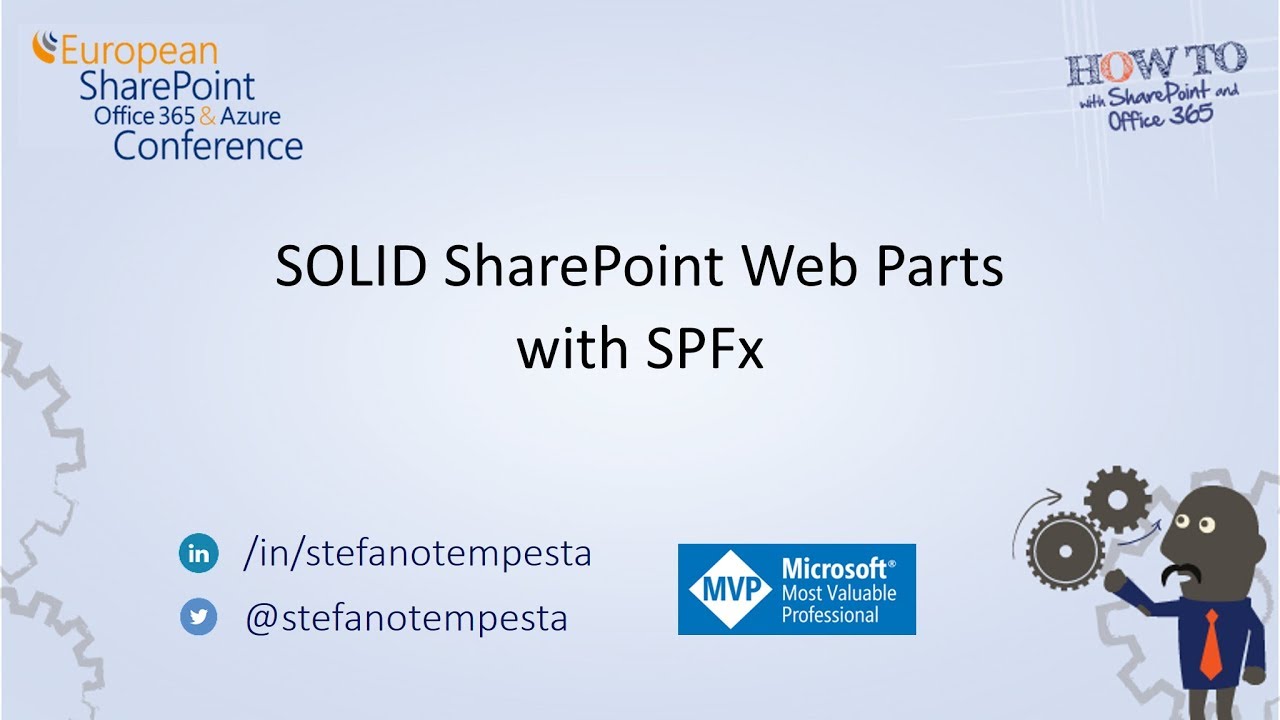 SOLID SharePoint Web Parts With SPFx - YouTube