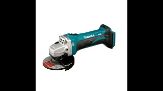 Аккумуляторная болгарка Makita BGA452. разборка