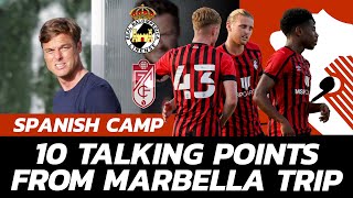 10 TALKING POINTS AFTER AFC BOURNEMOUTH’S SPANISH TRAINING CAMP | Cherries 1 - 2 Granada - Review