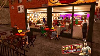 Seating Makes Customers Happier ~ Corner Kitchen Fast Food Simulator