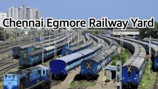 Egmore Railway Yard | Chennai Egmore | Egmore | எக்மோர் ரயில்வே யார்ட் |  எக்மோர் | Southern Railway