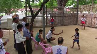 Dancing Chinlone Student