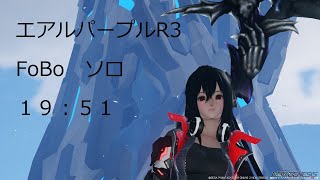 【PSO2:NGS】エアリオデバステーターズRank3 FoBo ソロ 19:51