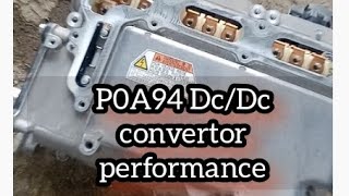 Toyota Prius P0A94 DC /DC convertor performance