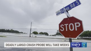 Largo police provide update on crash that left 3 people dead