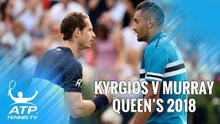 Nick Kyrgios vs Andy Murray: Best Shots & Highlights | Queen's 2018 First-Round