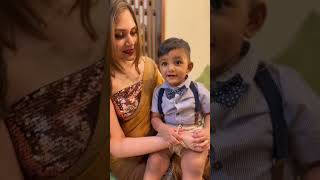 සජිතගේ චුටි පුතාගෙ හුරතලේ 😍 sajitha anuththara | buvi | jakshan anthony family #shorts