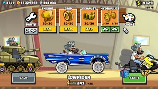 Hill Climb Racing 2 - new vehicle LOWRIDER Update GamePlay Walkthrough