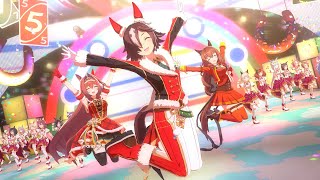 [4K]【ウマ娘】グロウアップ・シャイン！（ウオッカ ダイワスカーレット クリスマス衣装）