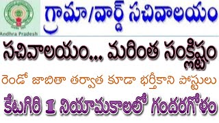 AP Grama Sachivalayam|సచివాలయం... మరింత సంక్లిష్టం|రెండో జాబితా తర్వాత కూడా భర్తీకాని పోస్టులు by BA