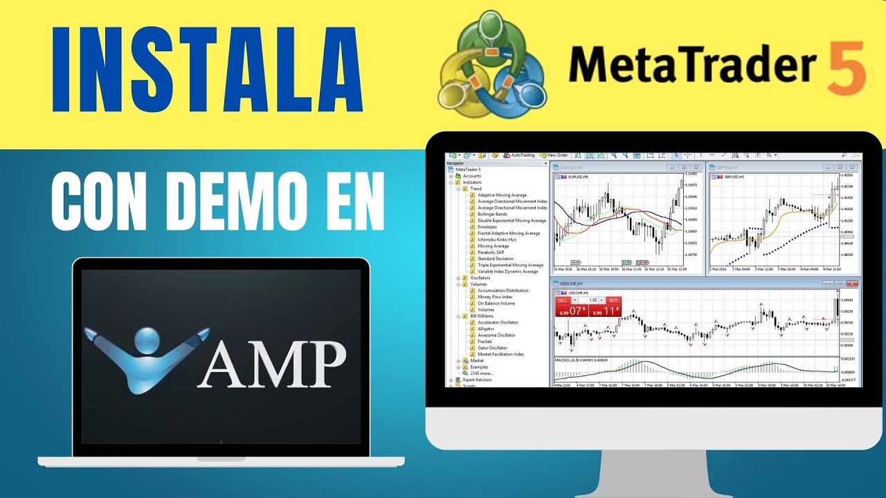 📢TUTORIAL Cómo Instalar METATRADER 5 Para PRINCIPIANTES Con El BROKER ...