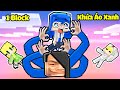 HUY NOOB 1 BLOCK SINH TỒN KHỨA ÁO XANH TRONG MINECRAFT*HUY NOOB THỬ THÁCH SINH TỒN 😨🔵