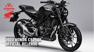 New 2022 Honda CB250R🔥Spooky Look With Advanced Features