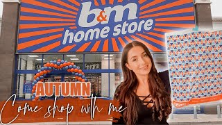 WHAT'S NEW IN B&M AUTUMN 2021 | COME SHOP WITH ME | HOME DECOR ON A BUDGET