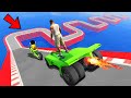 SHINCHAN AND FRANKLIN TRIED THE IMPOSSIBLE S SHAPED ROAD PARKOUR CHALLENGE GTA 5