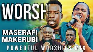 Deep Worship Mix  || Maserafi Makerubi || Holly you  are Holy|| Halleluiah Yahweh reigns