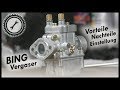 Der BING-Vergaser - Vor- und Nachteile, Einstellung - Simson Tutorial