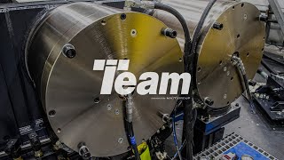 The most advanced 6 DoF 2 kHz Vibration Testing System: Tensor 18kN by Team Corporation
