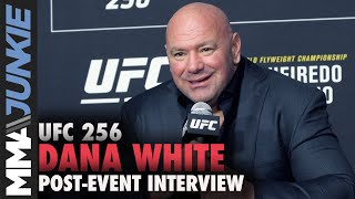 Dana White: Title rematch next, Tony Ferguson's future uncertain | UFC 256 post-fight interview