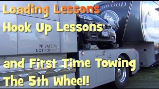 RVHaulers Loading Lessons and First Time Towing