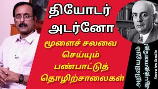 Theodor Adorno 's Culture Industry ll தியோடர் அடர்னோவின் பண்பாட்டுத் தொழிற்சாலை ll பேர.இரா.முரளி