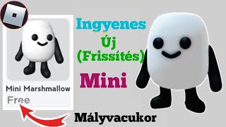 Hurrá😲!  Hogyan szerezhet be ingyenes Mini Marshmallow-t a Robloxban (2025).  Ingyenes tételek