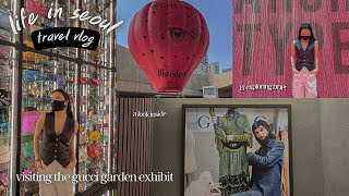 [life in seoul vlog] visiting the gucci garden exhibit in korea | exploring dongdaemun design plaza