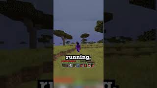 Minecraft but there is hailstorm natural disaster