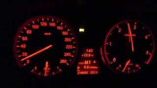 BMW 535D E61 380hp/750nm - Vtech Steg 2 - 0-100 km/h - First try, slow launch