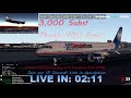 i 3k sub special i ff320 i river visual kdca i airbus pilot live