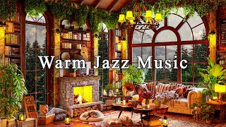 Jazz Relaxing Music to Work, Study, Focus ☕ Warm Jazz Instrumental Music & Cozy