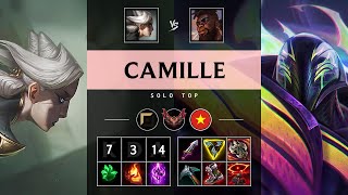 Camille Top vs K'Sante: Killing spree - VN Grandmaster Patch 14.24