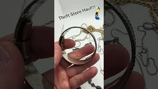 Thrift store haul #thrifted #thrifting #haul #goldjewellery #gold