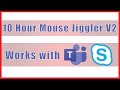 Mouse Jiggler 10 Hours - Keep Computer Awake - Version 2