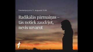 Āgenskalna baptistu draudzes Dievkalpojuma tiešraide 11.08.2024. plkst 11:00