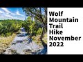 Wolf Mountain trail hike