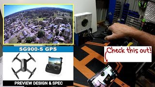 SG900-S Drone DJI Clone - Unboxed Reviewed and 1080P TEST Flight