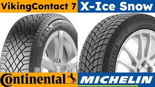 Continental VikingContact 7 vs Michelin X-Ice Snow