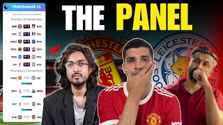 The Premier League PANEL SHOW! Man Utd vs Leceister PREVIEW.