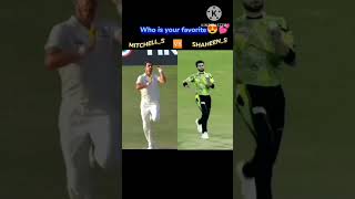 Mitchell Starc vs Shaheen Afridi #shorts #cricket #viral