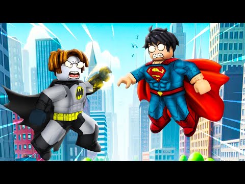BATMAN vs SUPERMAN in ROBLOX