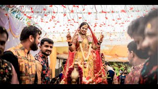 Akshatha \u0026 Vinay Raj  || Indian Wedding Muhurtham Cinematic video || CINE STUDIO