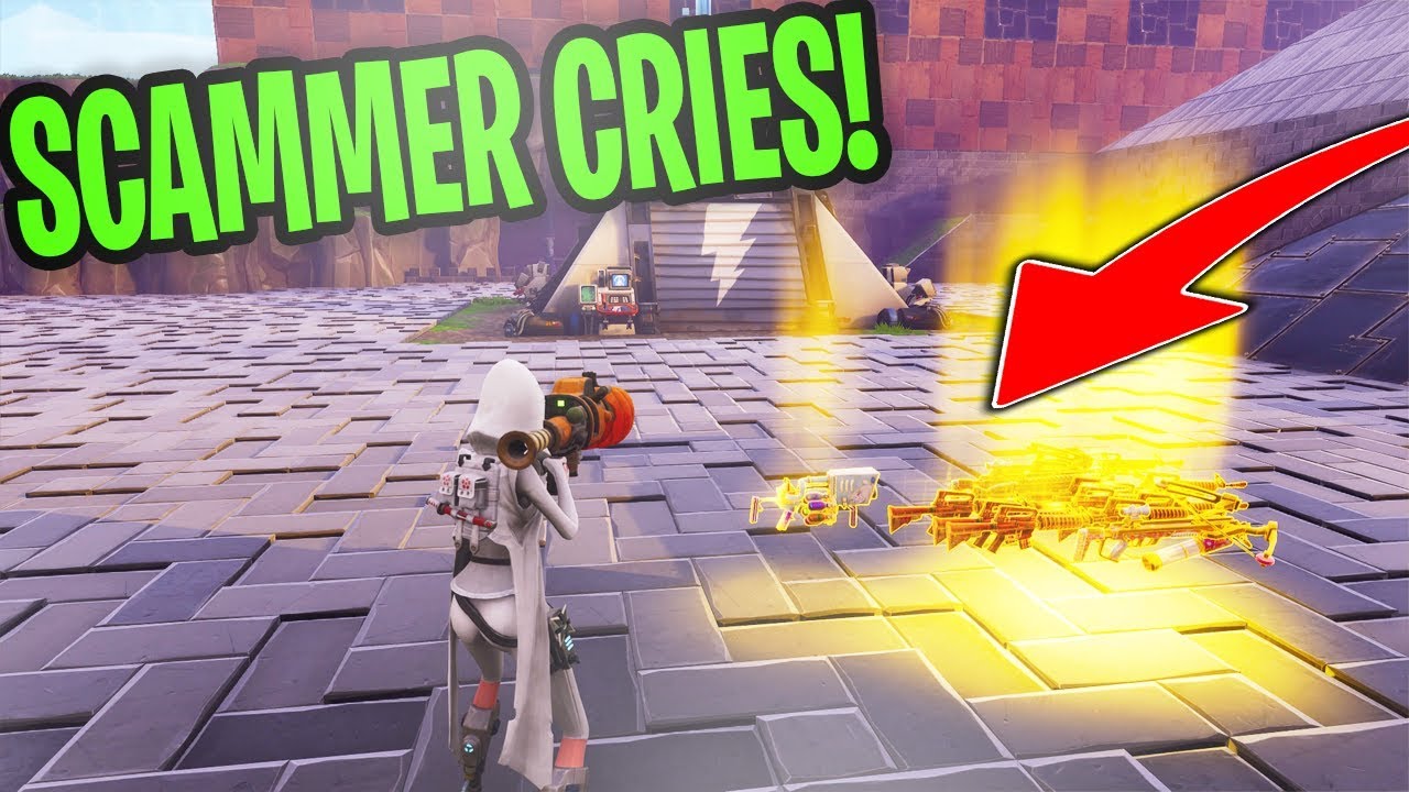Fortnite Scammer Gets Scammed Must Watch Youtube