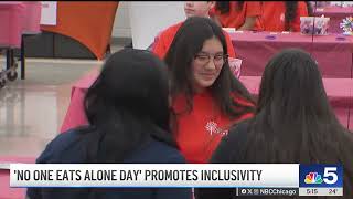 Middle schoolers get to know classmates better on ‘No One Eats Alone Day'