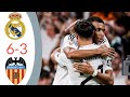 Real Madrid vs Valencia 6-3- All Goals & Highlights - 2024