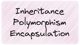 Python OOP Concepts: Inheritance, Polymorphism, and Encapsulation Explained!