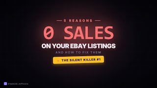 Why Your eBay Listings Aren't Selling (And How to Fix Them)