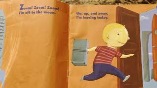 Ms Steph reads “Zoom! Zoom! Zoom! I’m off to the moon” by Dan Yaccarino