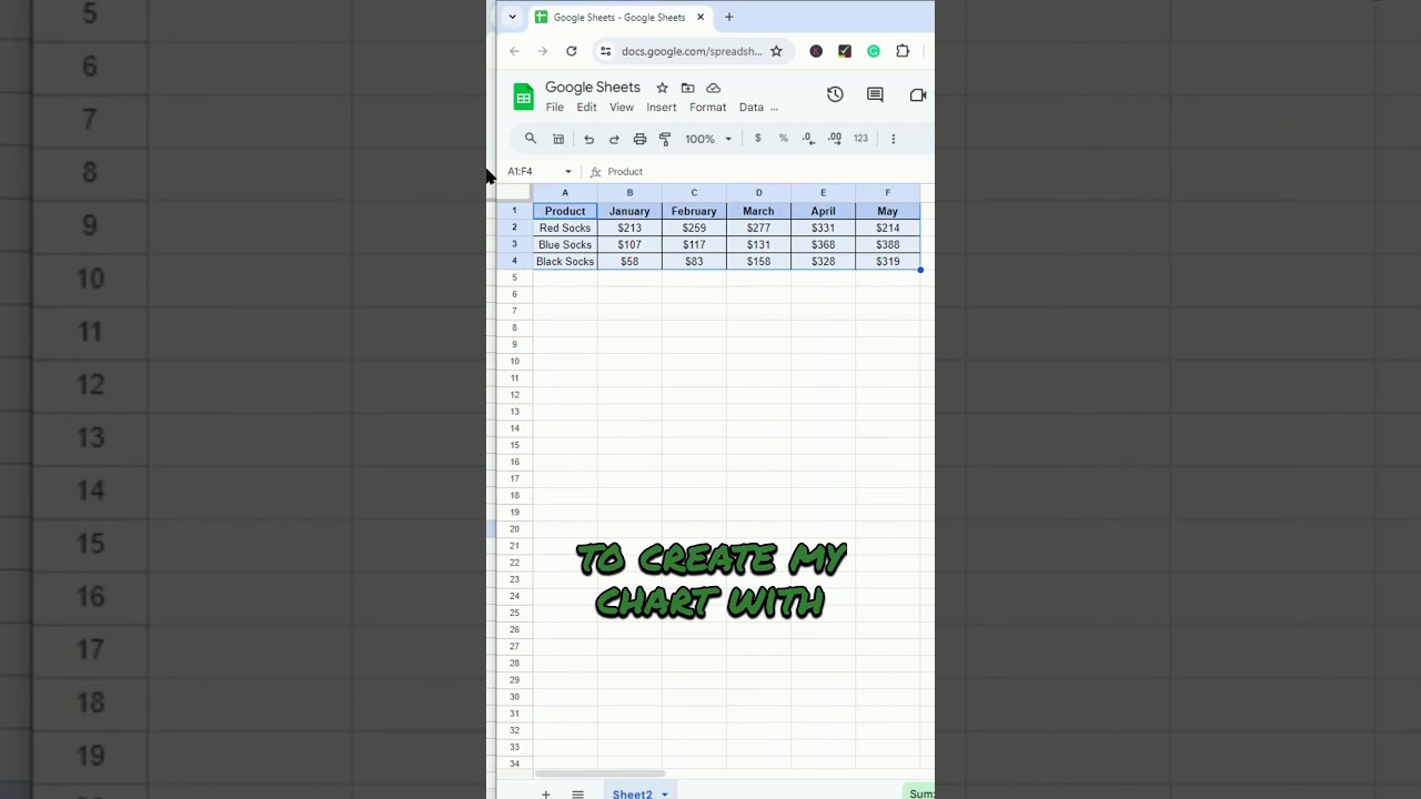 How to Create a Line Graph in Google Sheets